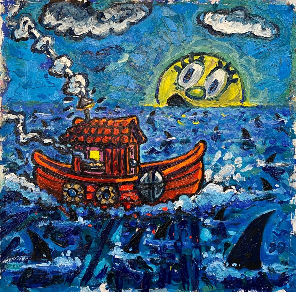 “Olive Sailing Pie to Popeye”